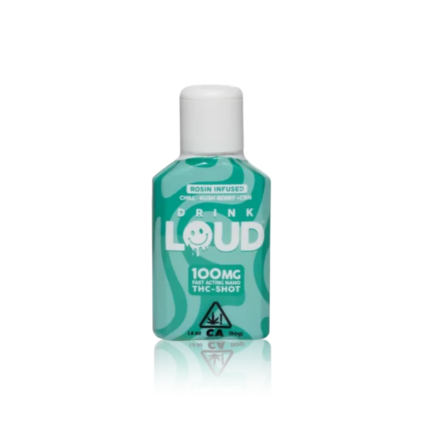 Authentic Drink Loud Nano Infused THC Shot 100mg