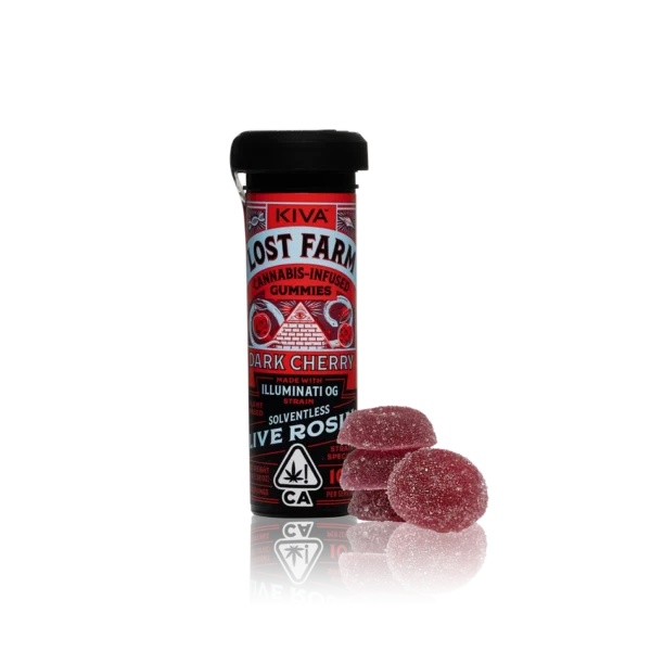 Authentic Lost Farm Live Rosin Gummies