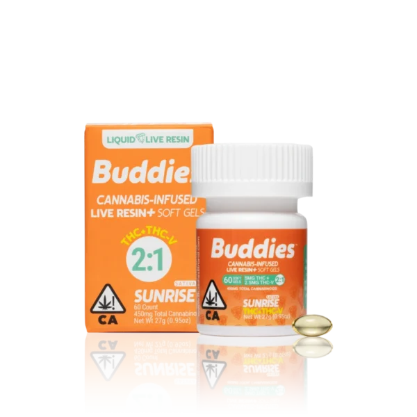 Authentic Buddies Live Resin Soft Gels
