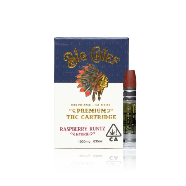 Authentic Big Chief Premium THC Cart