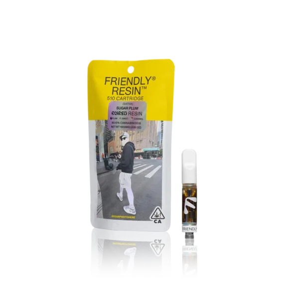 Authentic Friendly Brand Cured Resin Cart