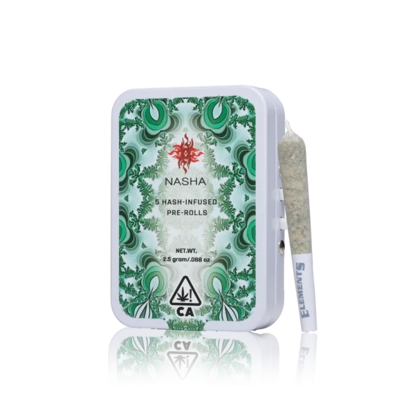 Authentic Nasha Hash Infused Pre-Rolls 5pk