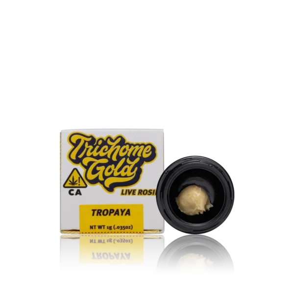 Authentic Trichome Gold Live Rosin