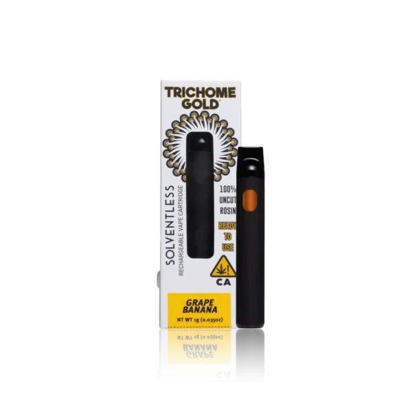 Authentic Trichome Gold Live Rosin AIO