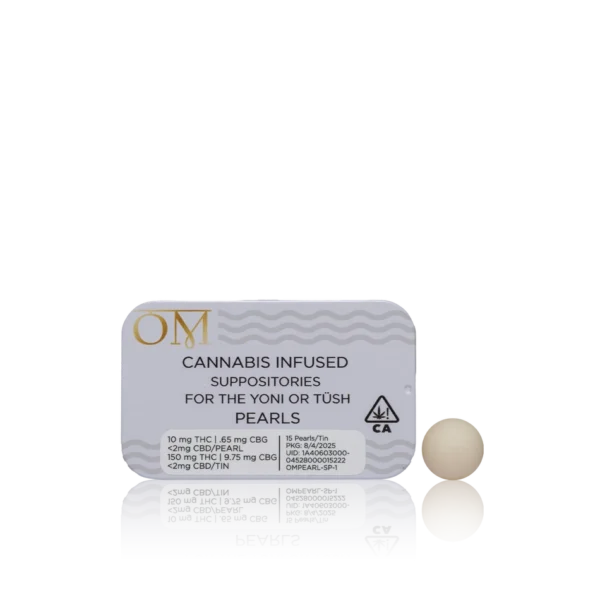 Authentic OM Living OM Pearl Suppositories