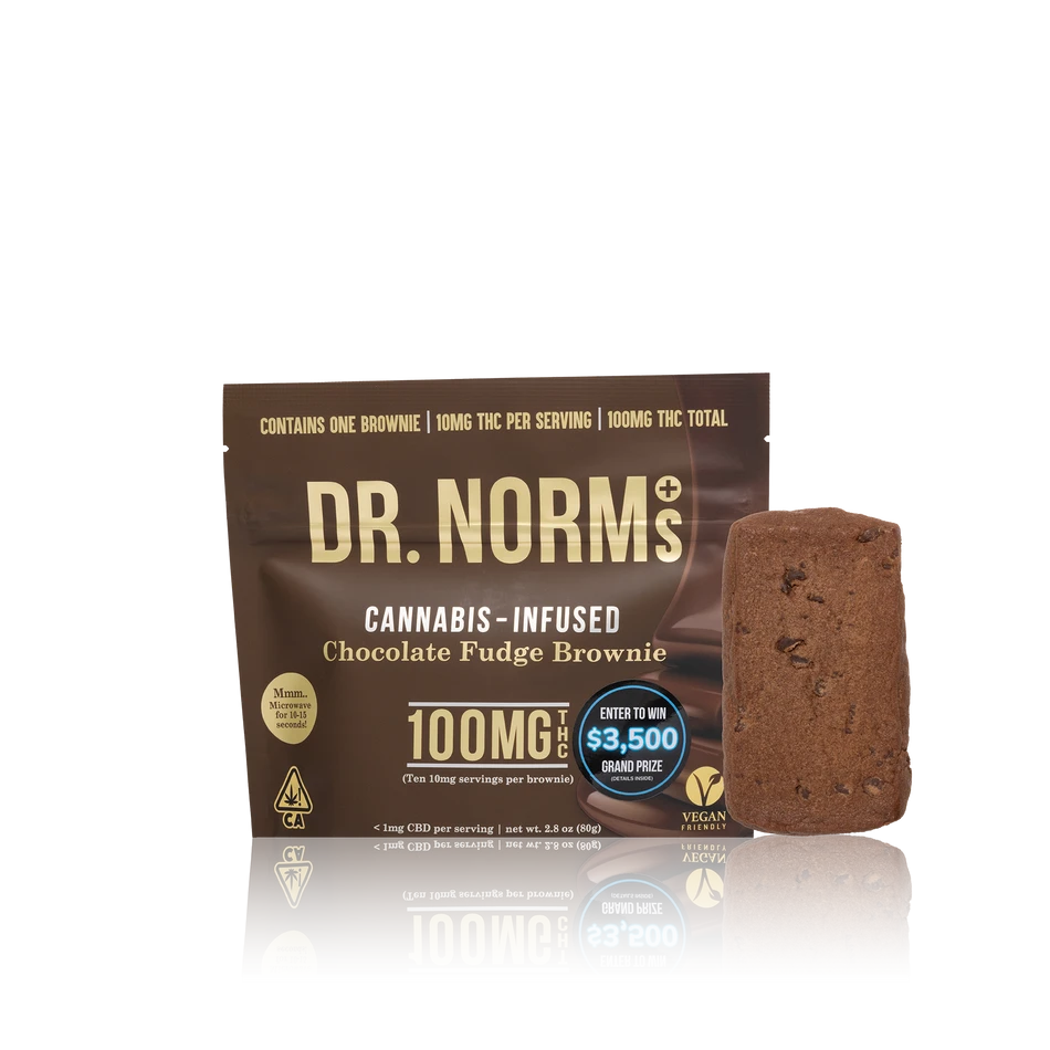 Dr. Norms Edible Cannabis Infused Brownie