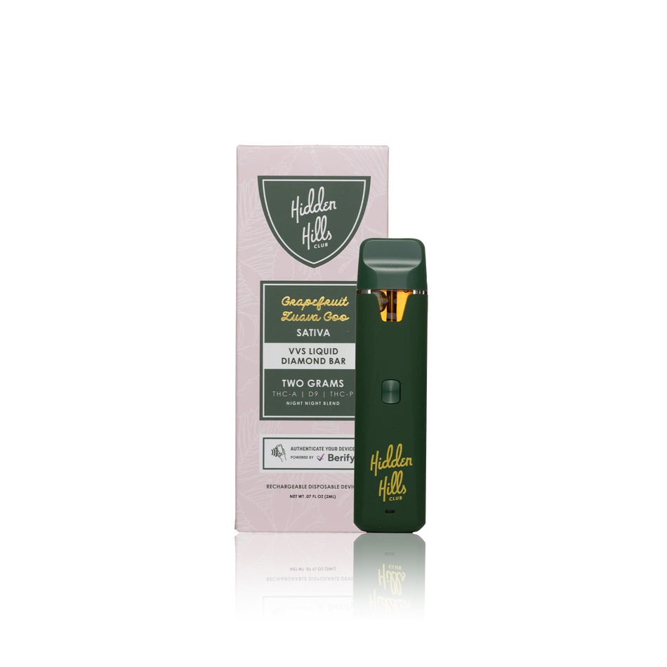 Hidden Hills Club Disposable VVS Liquid Diamond Bar