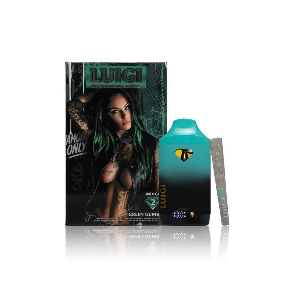 Luigi Disposable & Pre-Roll Pack - Image 3