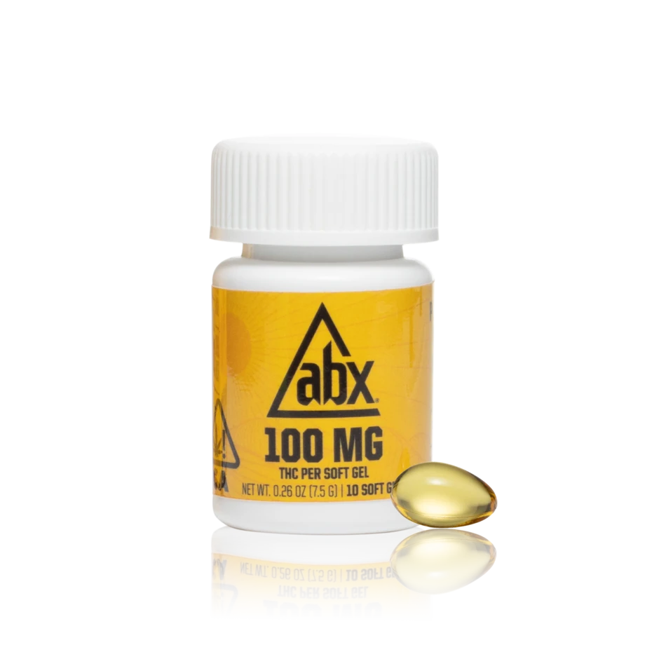 ABX Edible Soft Gels 100 mg THC - Image 2