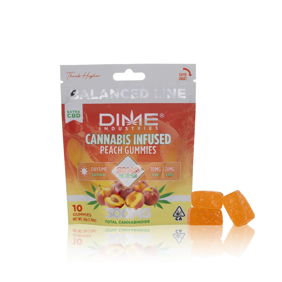Authentic Dime Dime Cart Balanced Line Gummies