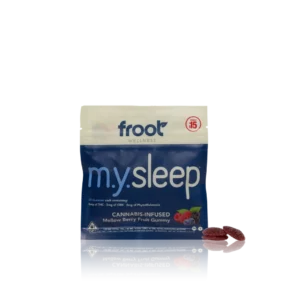 Authentic Froot Froot Edible M.Y Sleep Cannabis Infused Gummy's