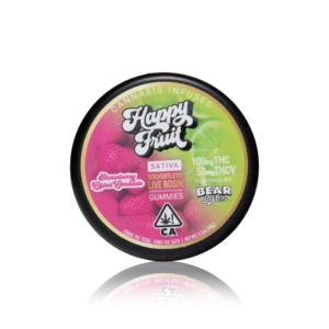 Happy Fruit Edible Solventless Live Rosin Gummies