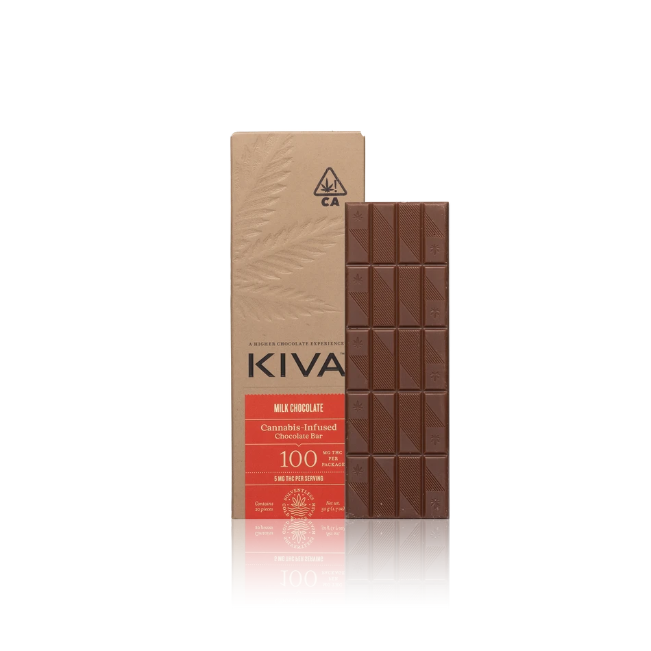 Authentic Kiva Kiva Edible Cannabis Infused Chocolate Bar - Image 3