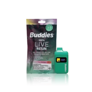 Authentic Buddies Disposable 100% Live Resin AIO