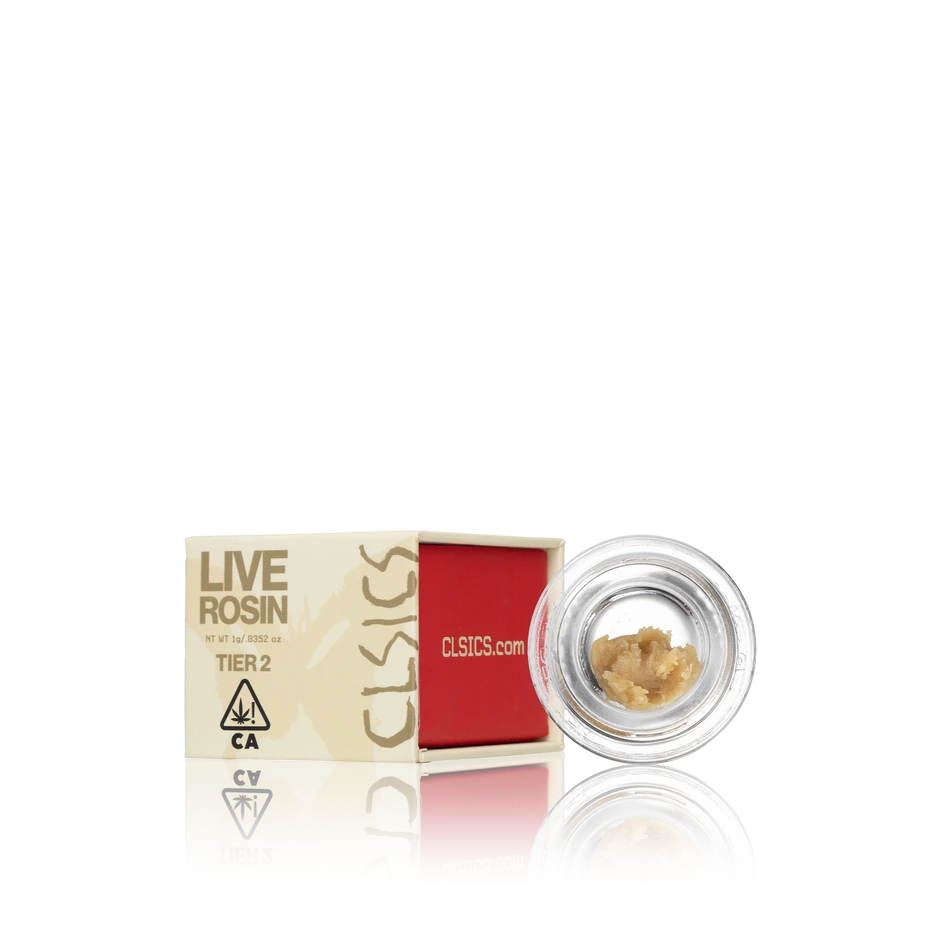 Authentic CLSICS Concentrate Live Rosin Tier 2