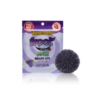 Authentic Froot Edible Sour Single Gummy