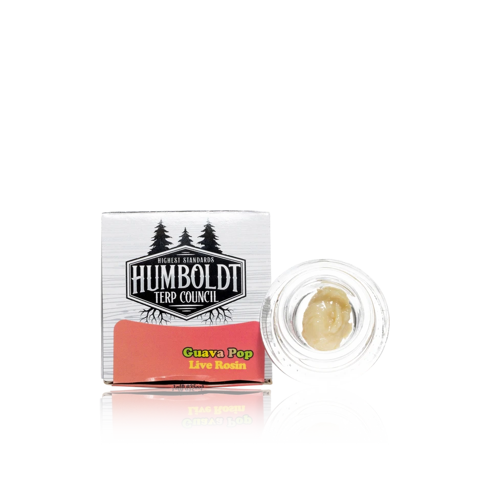 Authentic Humboldt Terp Council Concentrate Live Rosin