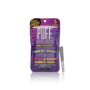 Authentic Puff Pre-roll Bubble Hash Infused Pre-Rolls