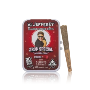 Authentic West Coast Cure Pre-roll Jefferey Diamond Infused 5PK