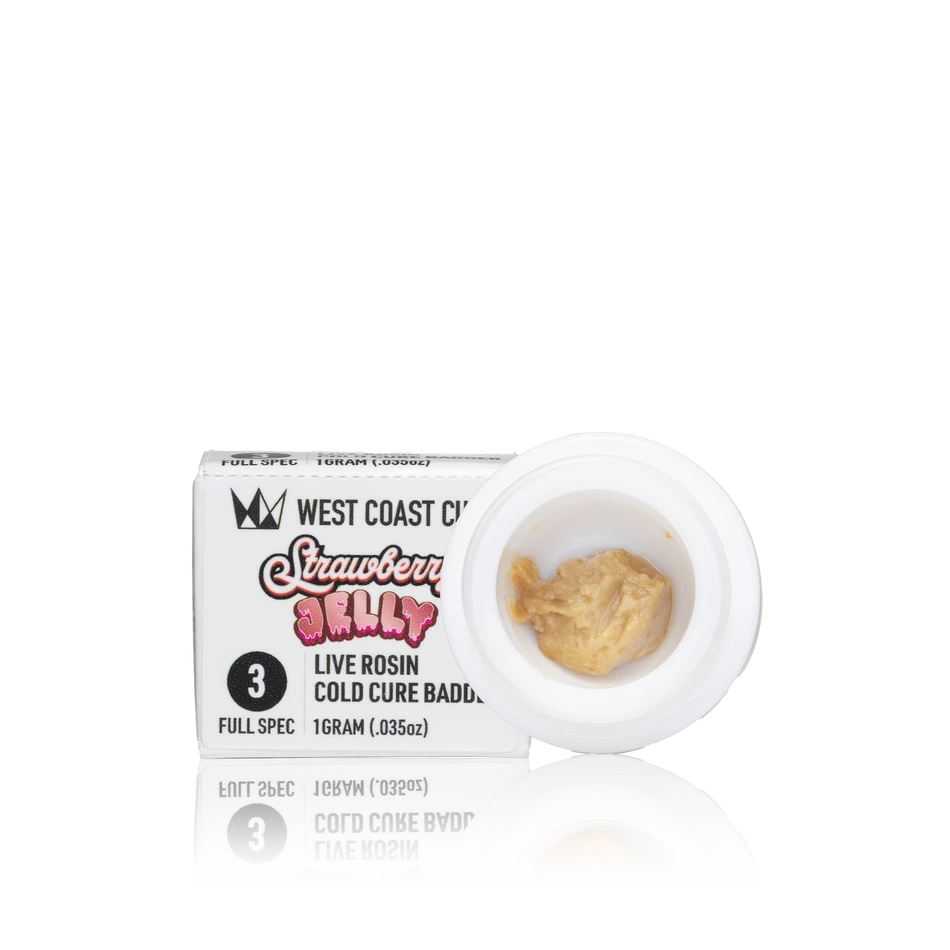 Authentic West Coast Cure Concentrate Cold Cure Badder Tier 3