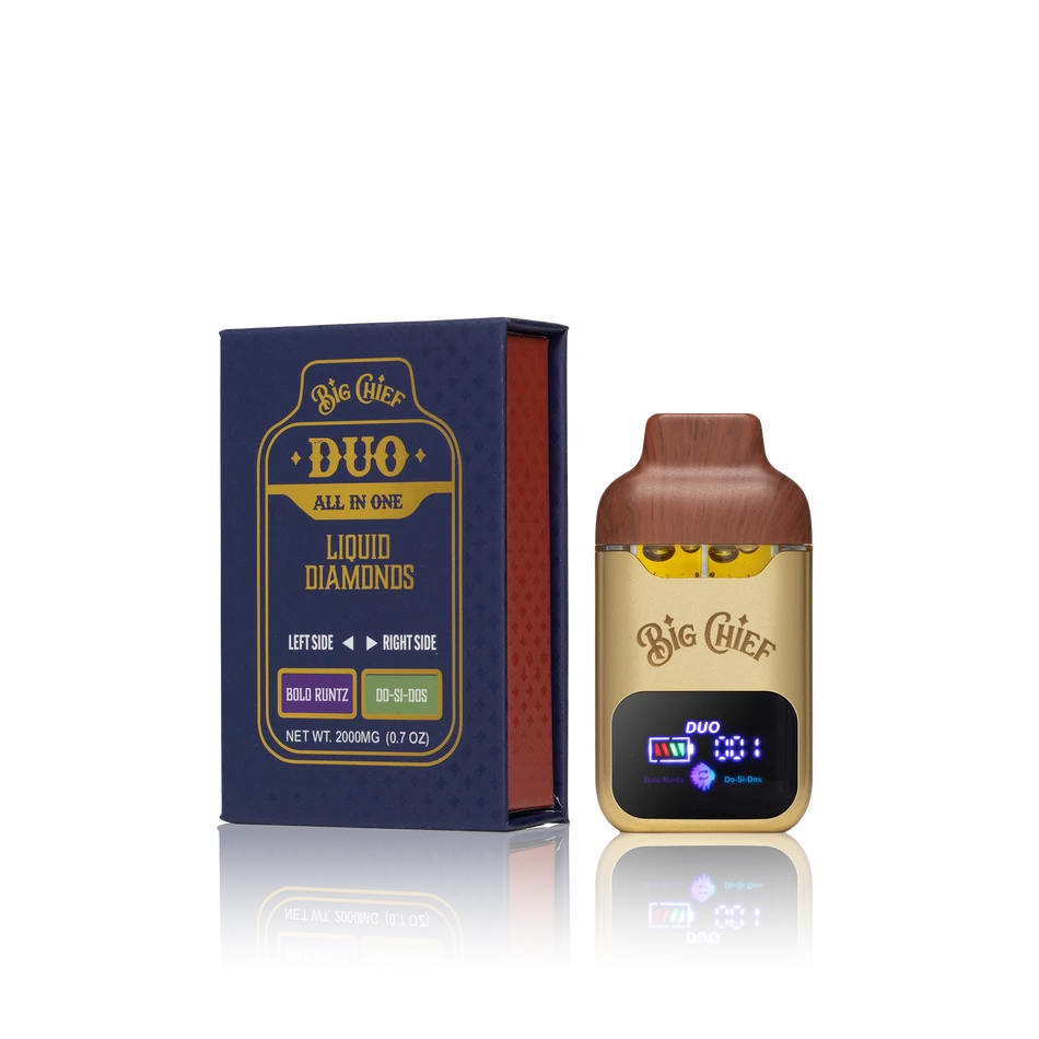 Vend 420 Disposable Big Chief Duo AIO