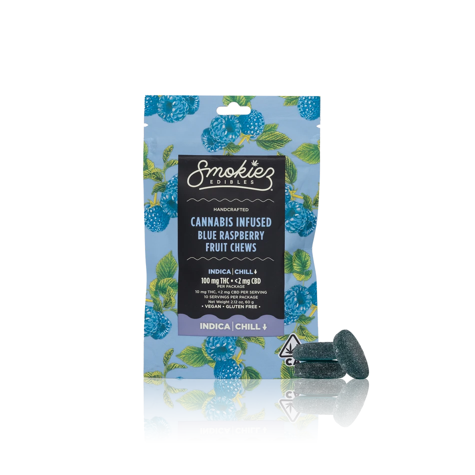 Authentic Smokiez Cart Vegan Fruit Chews - Image 2