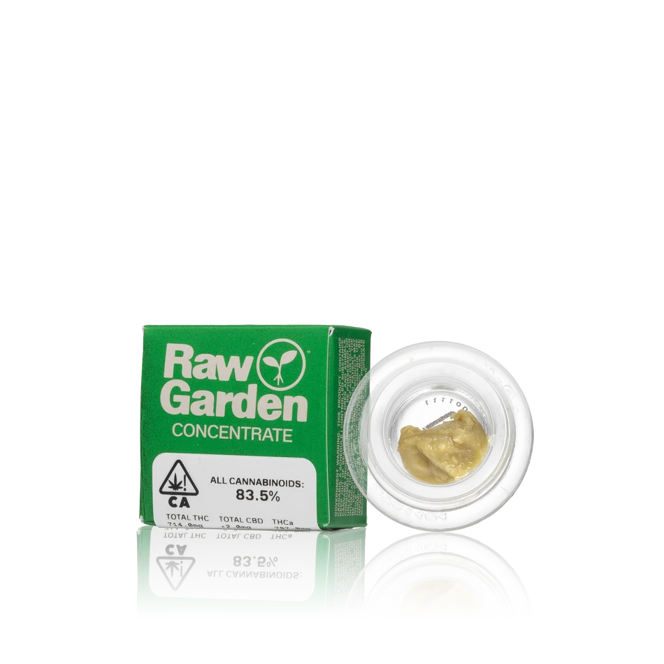 Authentic Raw Garden Concentrate Live Rosin