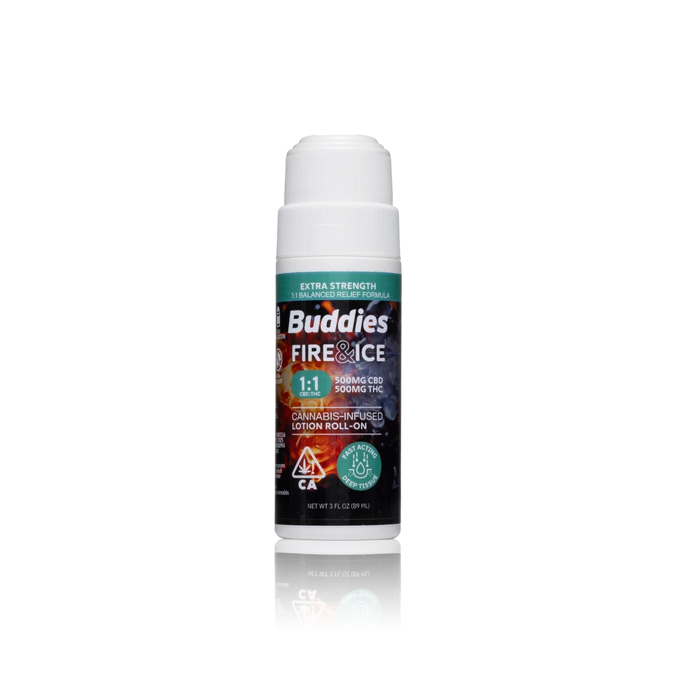 Authentic Buddies Topical Fire & Ice Roll-On - Image 2