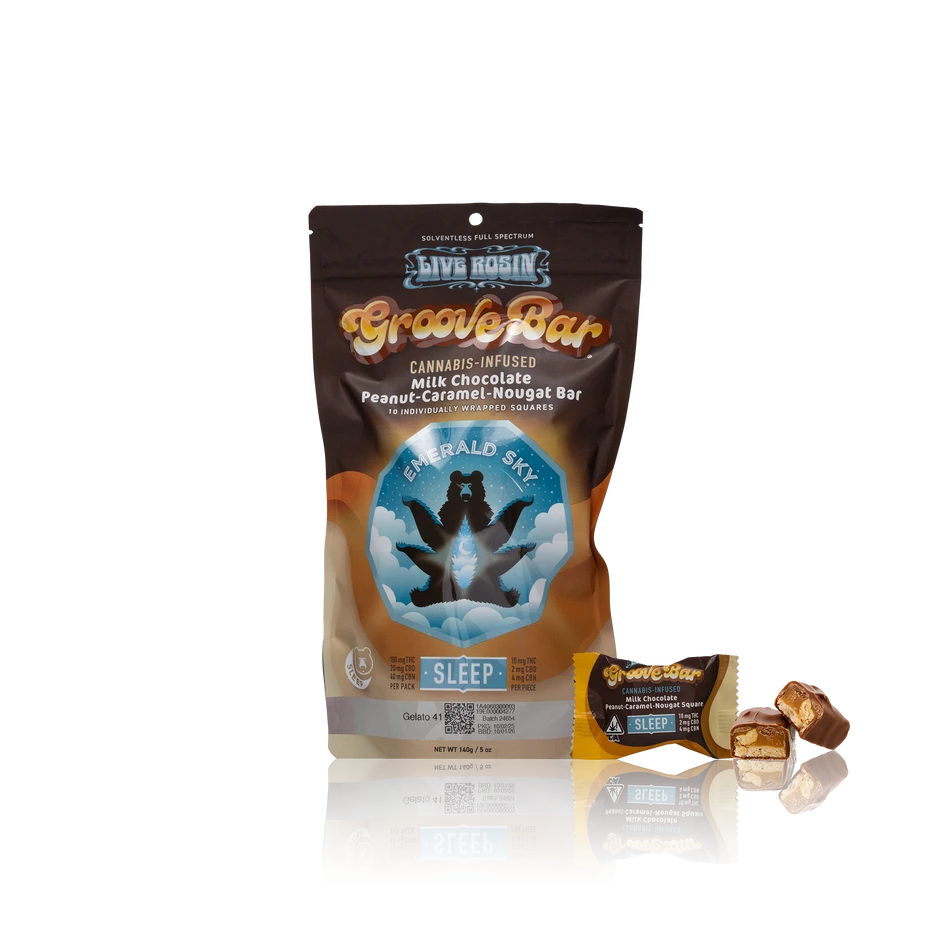 Authentic Emerald Sky Edible Live Rosin Groove Bar - Image 3