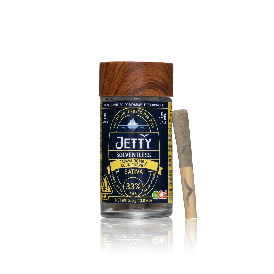 Authentic Jetty Pre-roll Live Rosin Pre-Roll Minis 5PK - Image 2