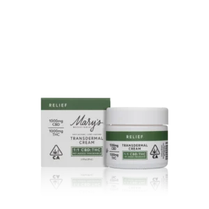 Authentic Marys Medicinals Topical Transdermal Cream