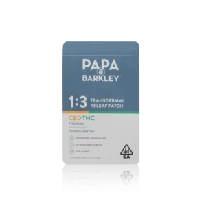 Authentic Papa and Barkley Topical Transdermal Releaf Patch 3:1