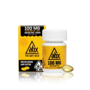 Authentic ABX Soft Gels 100 mg THC